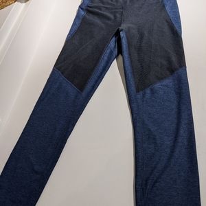 Blue and Black classic Outdoor Voices Leggings